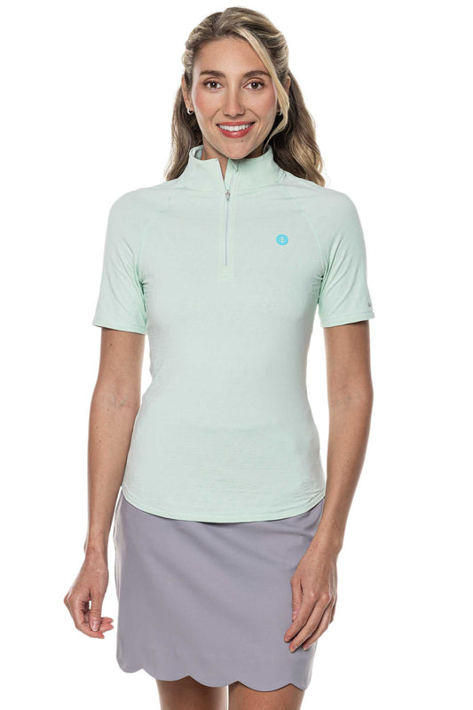 Color_Misty Aqua Diamond Jacquard