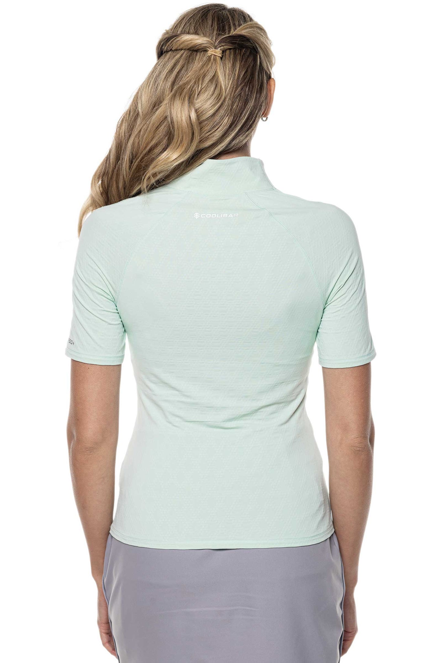 Color_Misty Aqua Diamond Jacquard