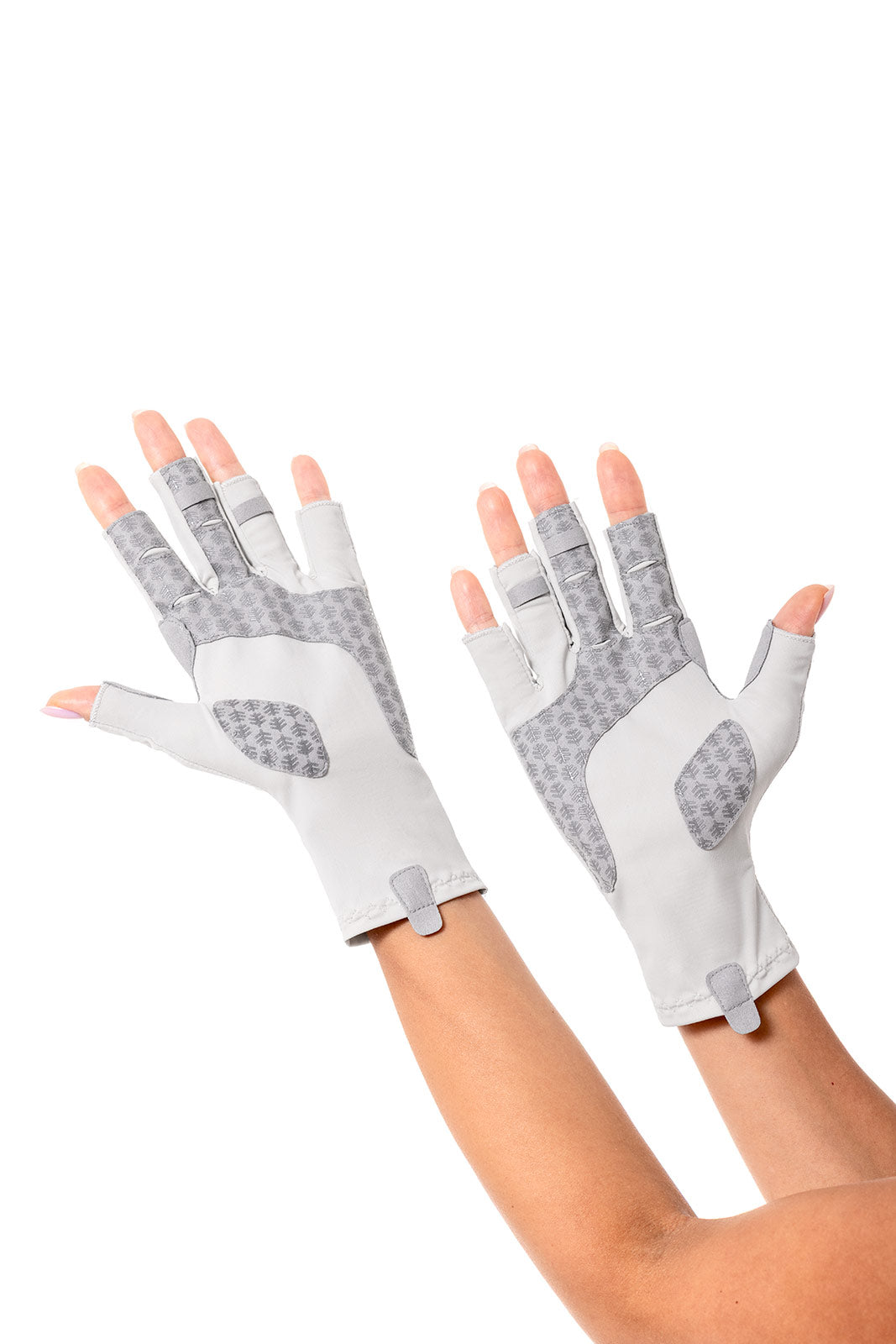 Unisex MaxShield Multi-Sport Fingerless Gloves | Sleek Grey
