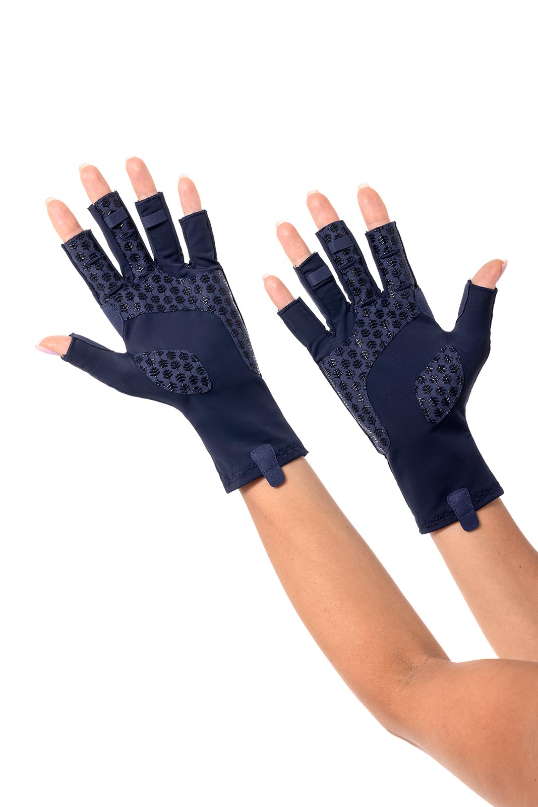 Unisex MaxShield Multi-Sport Fingerless Gloves | Navy