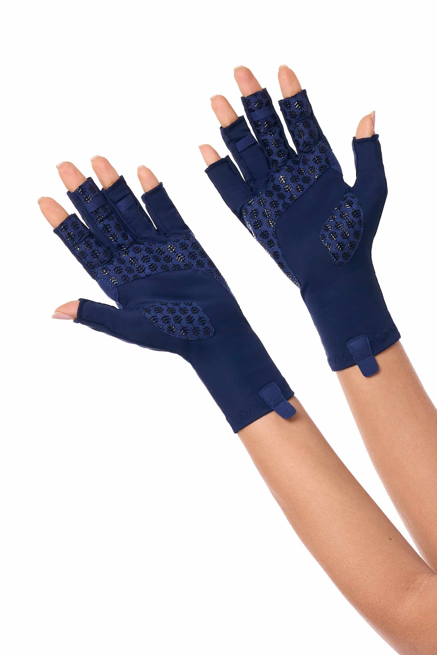 Unisex MaxShield Multi-Sport Fingerless Gloves | Navy