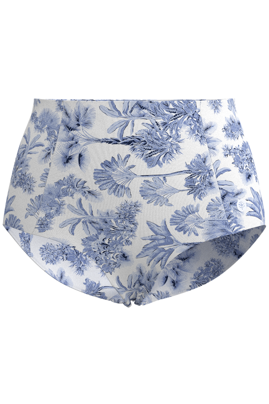 Women's Ocean Sculpt High Rise Bottoms | Periwinkle Isla Bonita