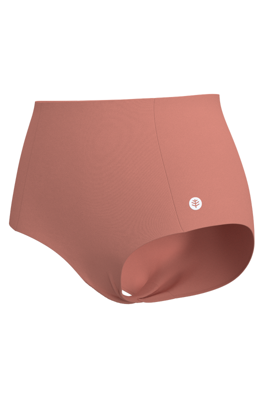 Women's Ocean Sculpt High Rise Bottoms | Soft Blush