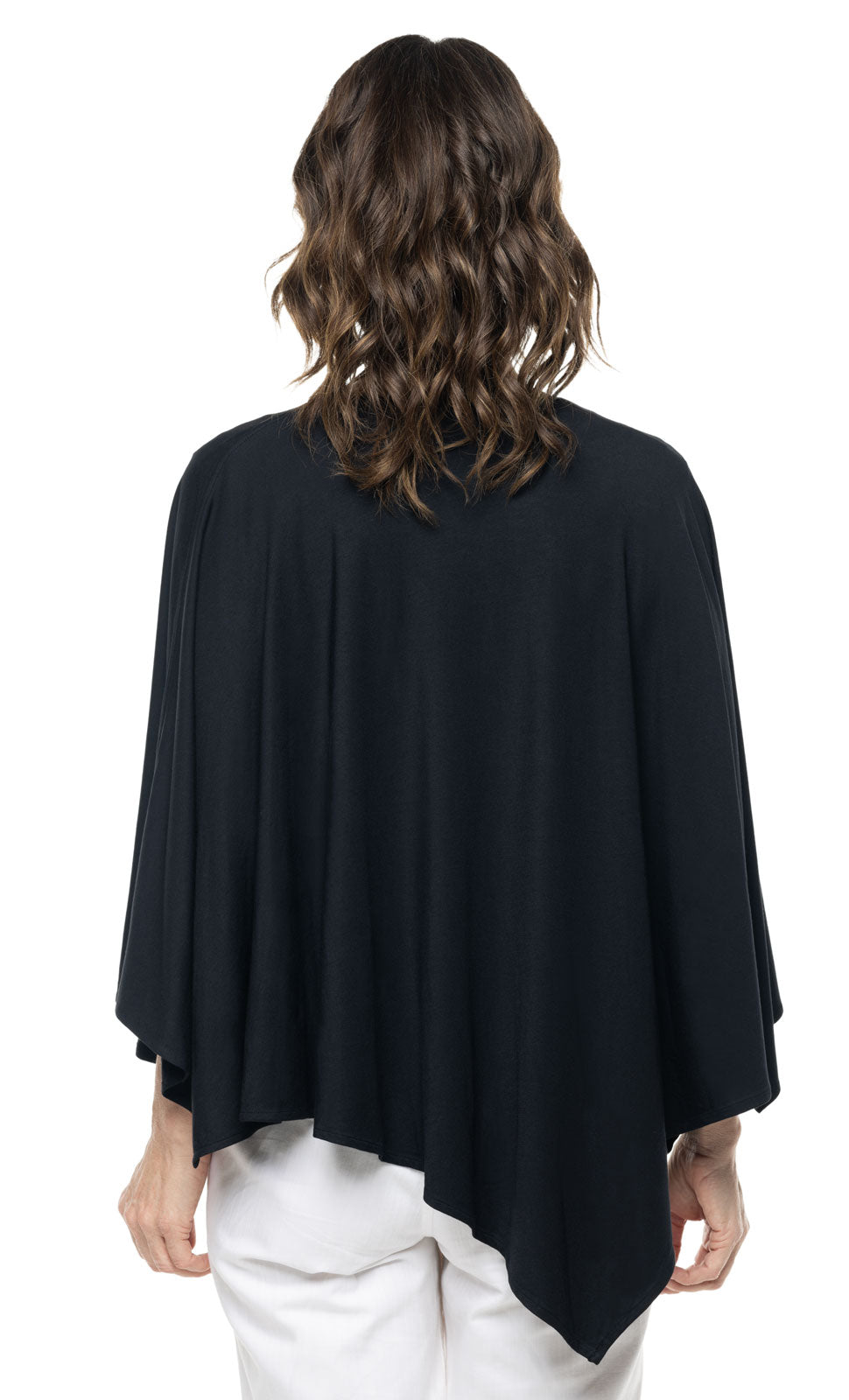 Women's Tama Moduri Poncho| Black