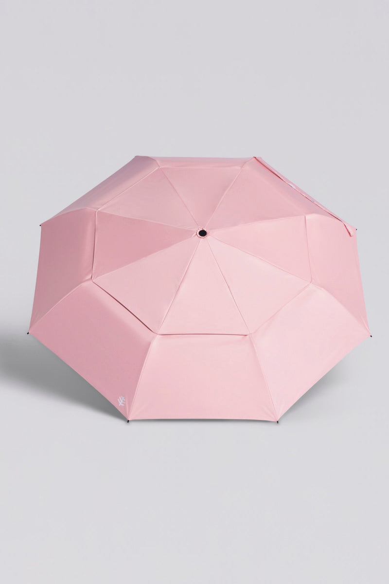 Solbrella 42" Manual Double Canopy Umbrella | Light Rose
