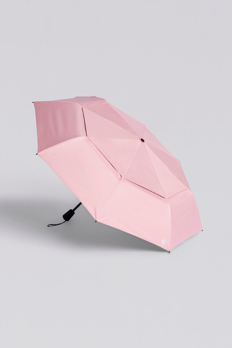 Solbrella 42" Manual Double Canopy Umbrella | Light Rose