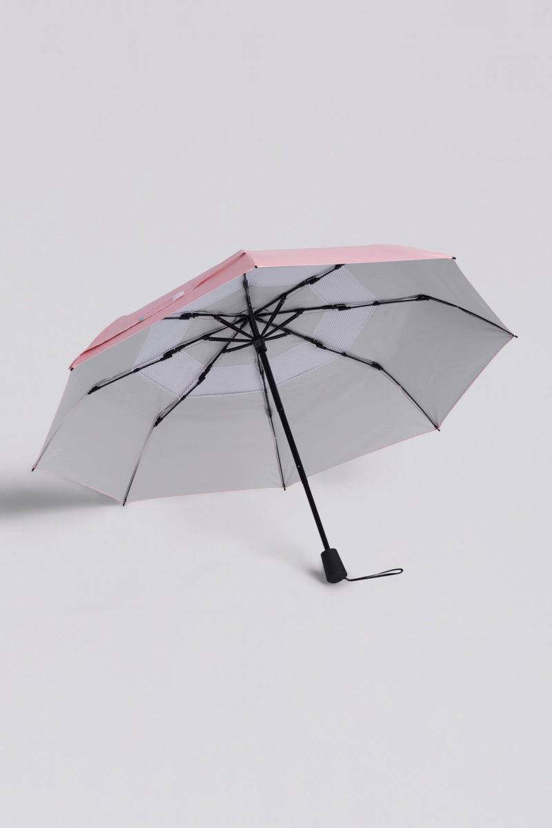 Solbrella 42" Manual Double Canopy Umbrella | Light Rose