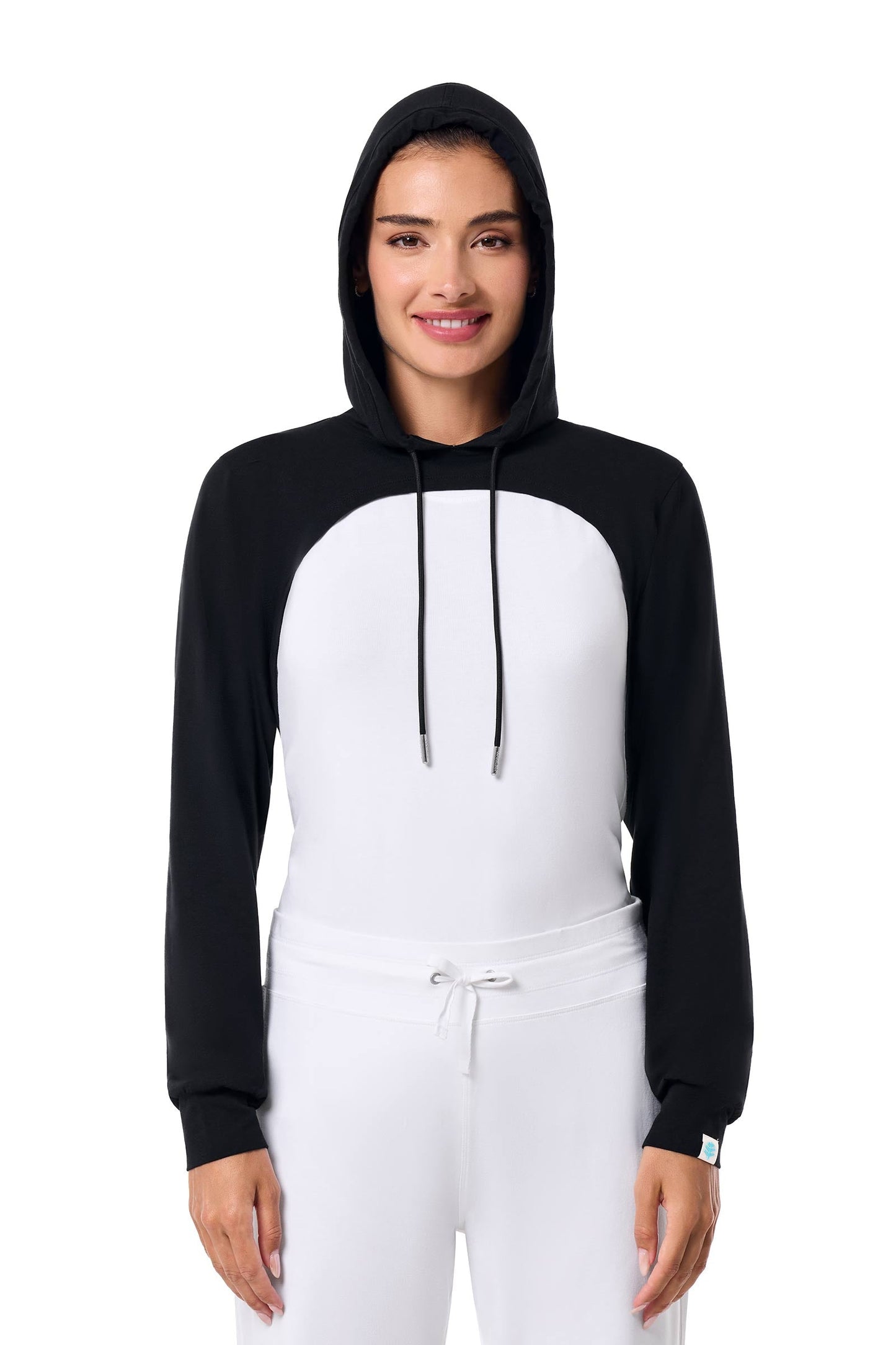 Women's Pompano Shrug Hoodie | Black