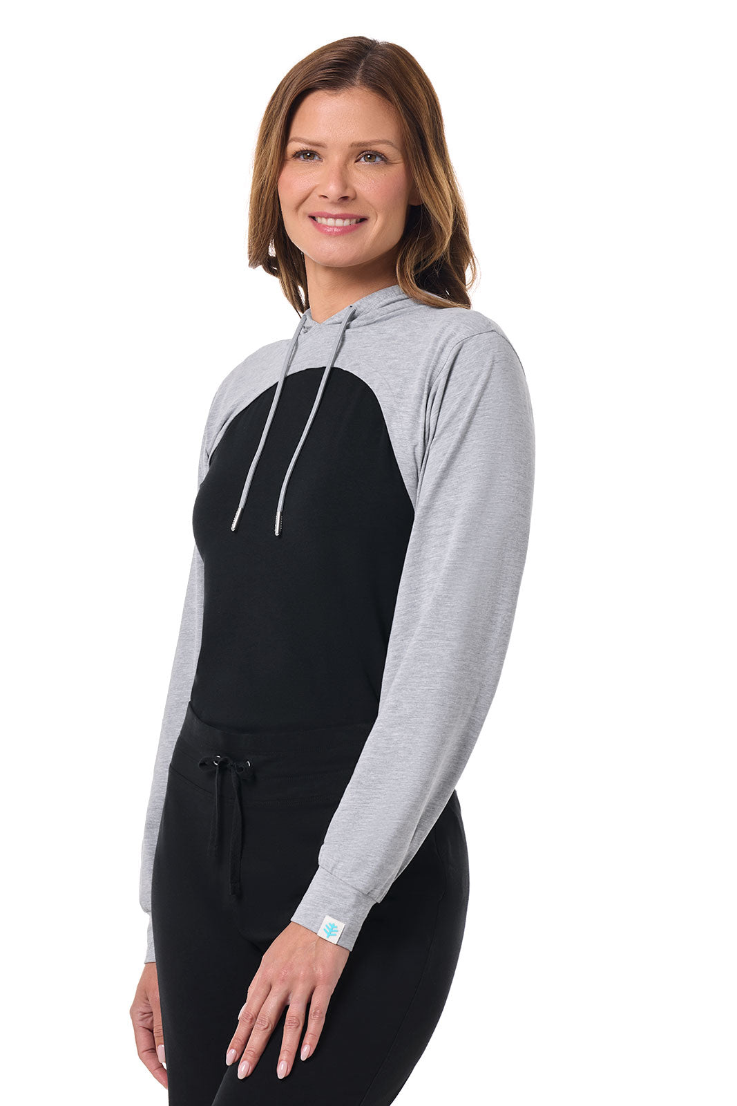 Women's Pompano Shrug Hoodie | Grey Heather
