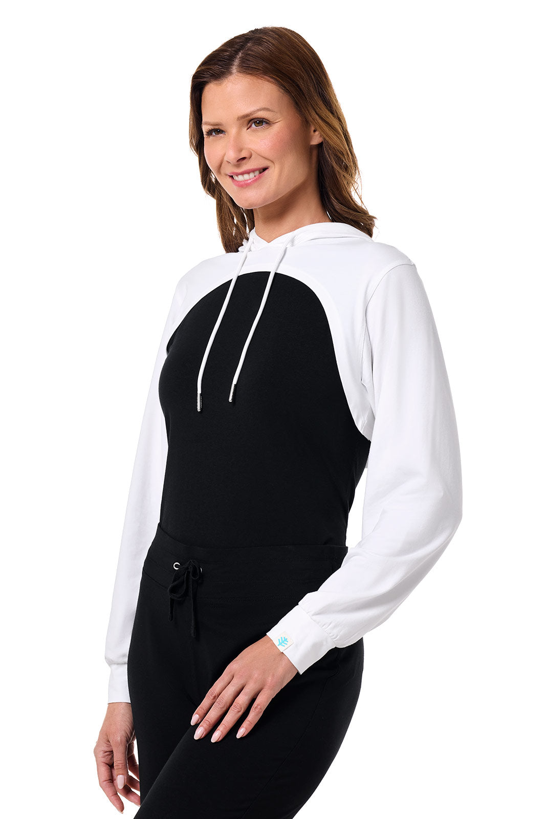Women's Pompano Shrug Hoodie | White