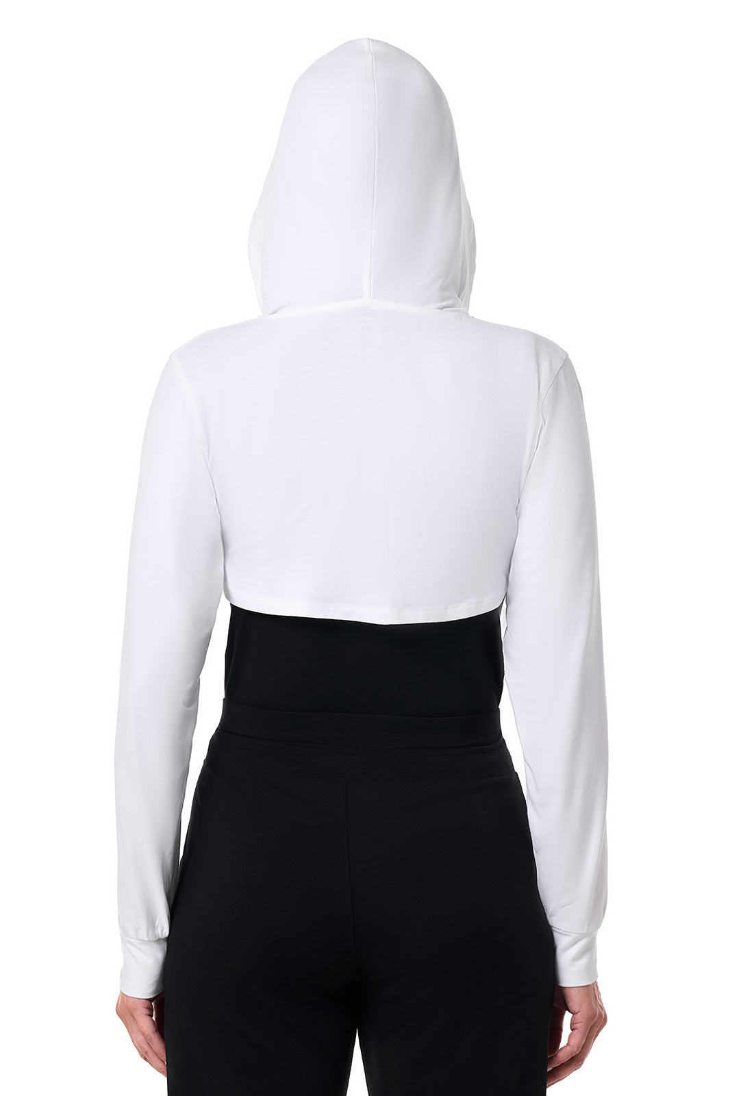 Women's Pompano Shrug Hoodie | White