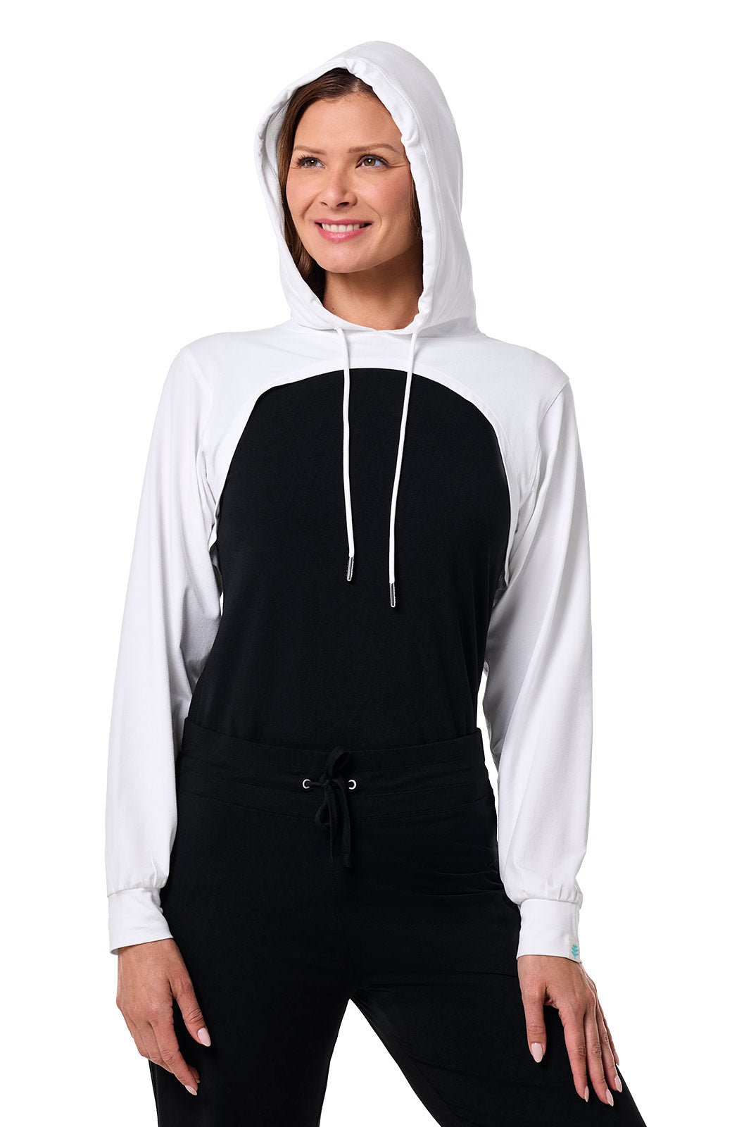 Women's Pompano Shrug Hoodie | White