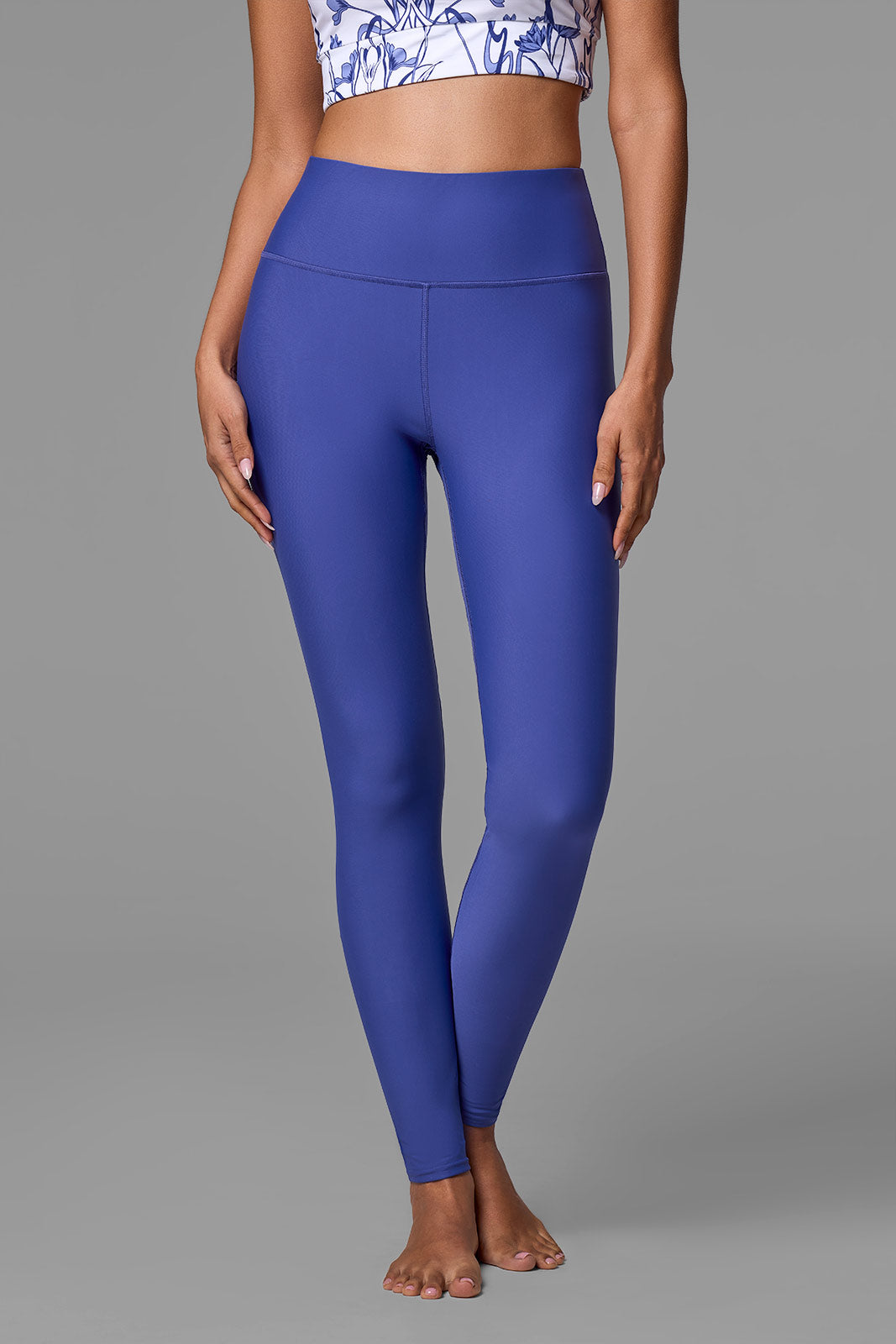 Women's Ocean Sculpt High Rise Swim Legging | Future Dusk