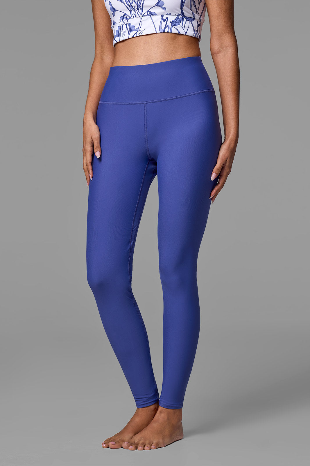 Women's Ocean Sculpt High Rise Swim Legging | Future Dusk