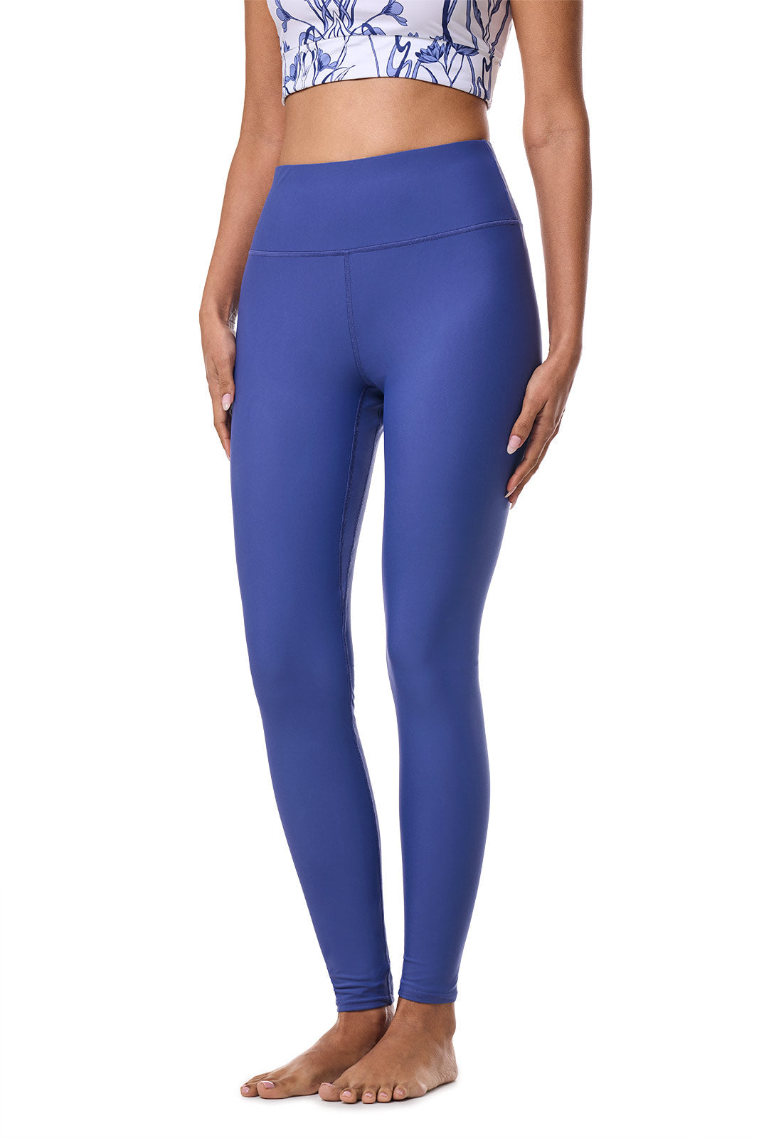 Women's Ocean Sculpt High Rise Swim Legging | Future Dusk