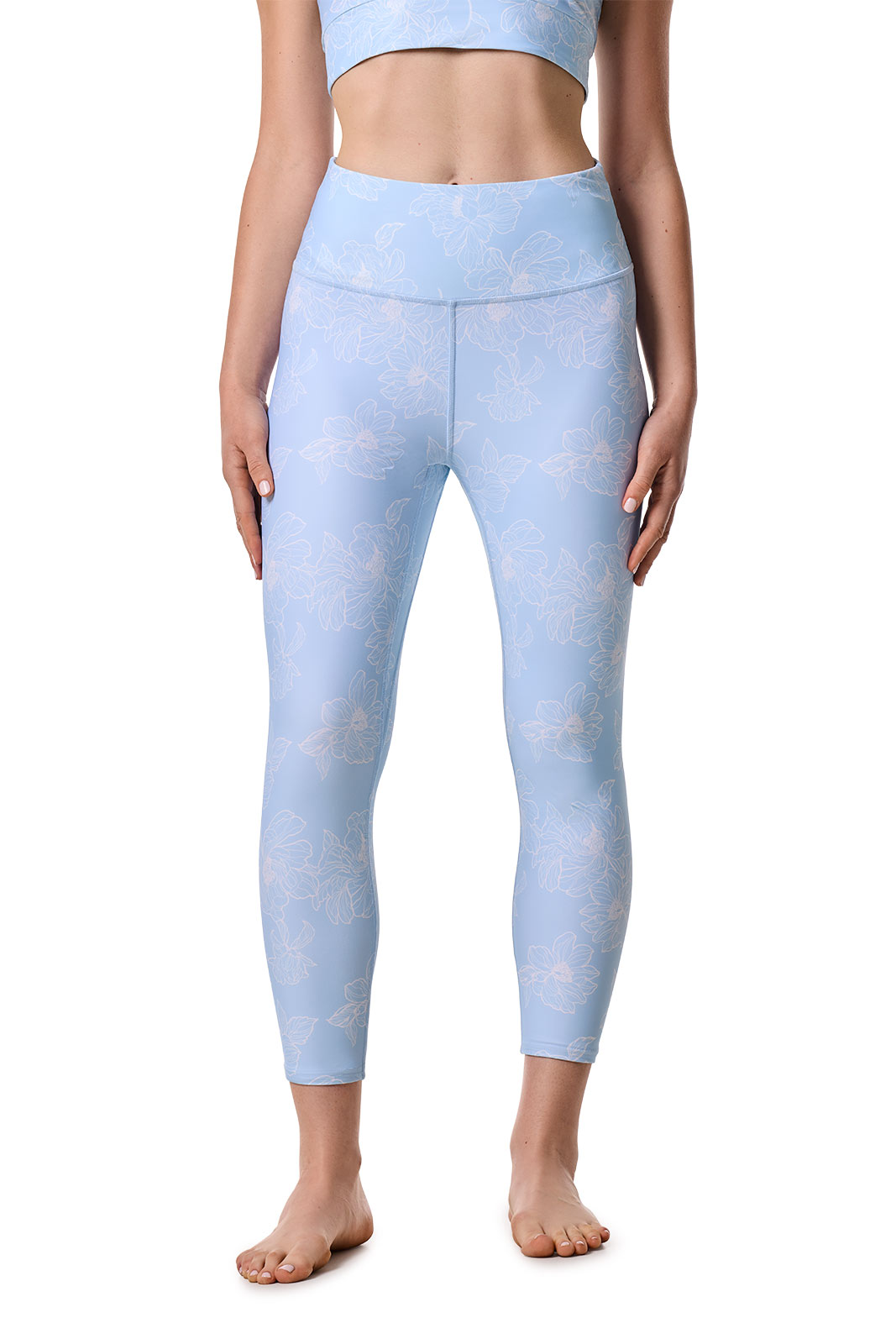 Women's Ocean Sculpt High Rise Swim Capri | Skyride Perfect Peony