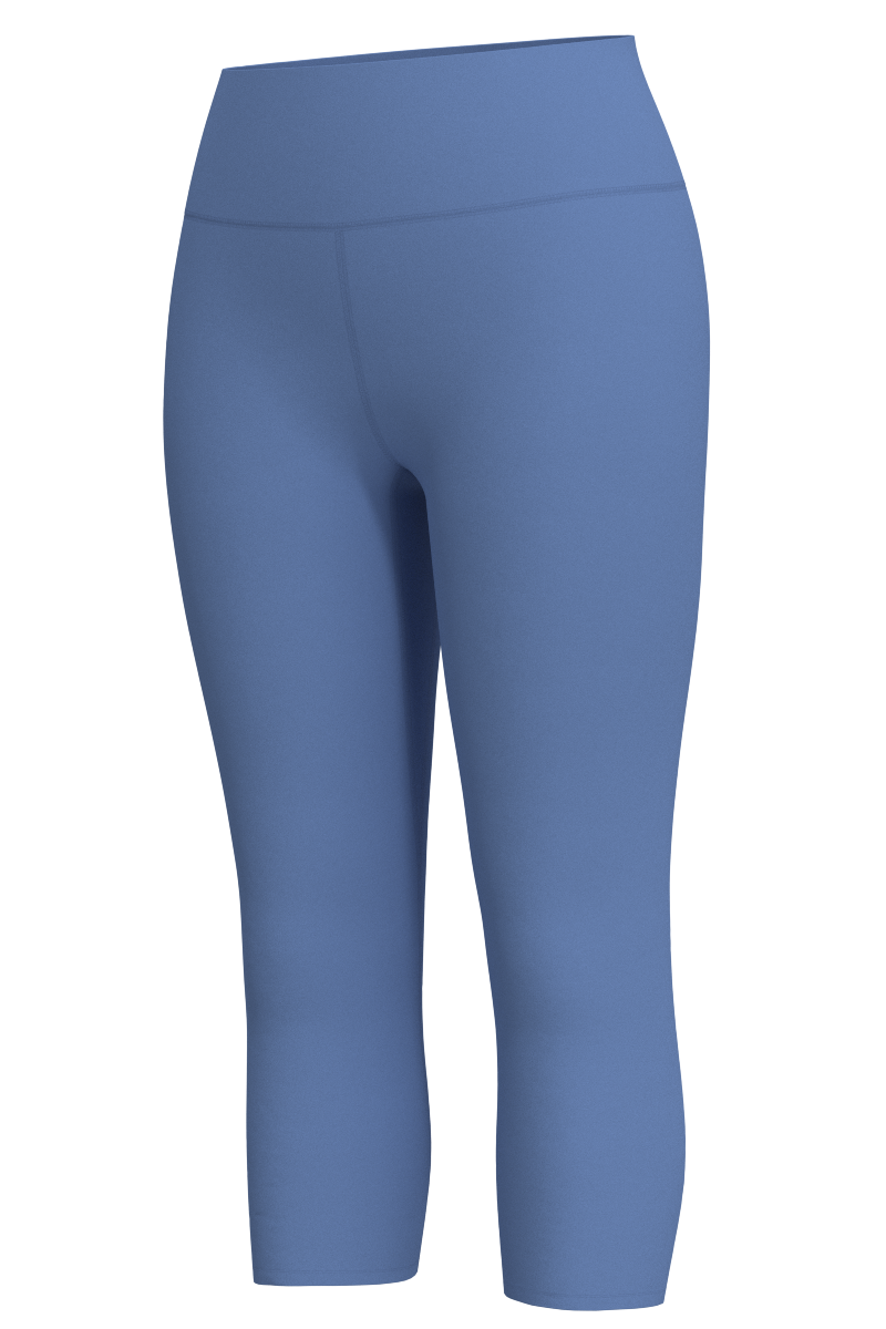 Women's Ocean Sculpt High Rise Swim Capri | Bluebell