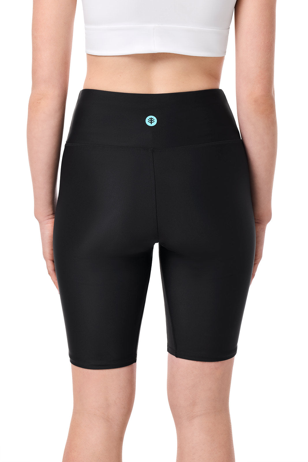 Women's Ocean Sculpt High Rise Swim Shorts | Black