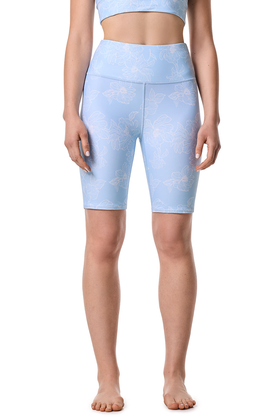 Women's Ocean Sculpt High Rise Swim Shorts | Skyride Perfect Peony