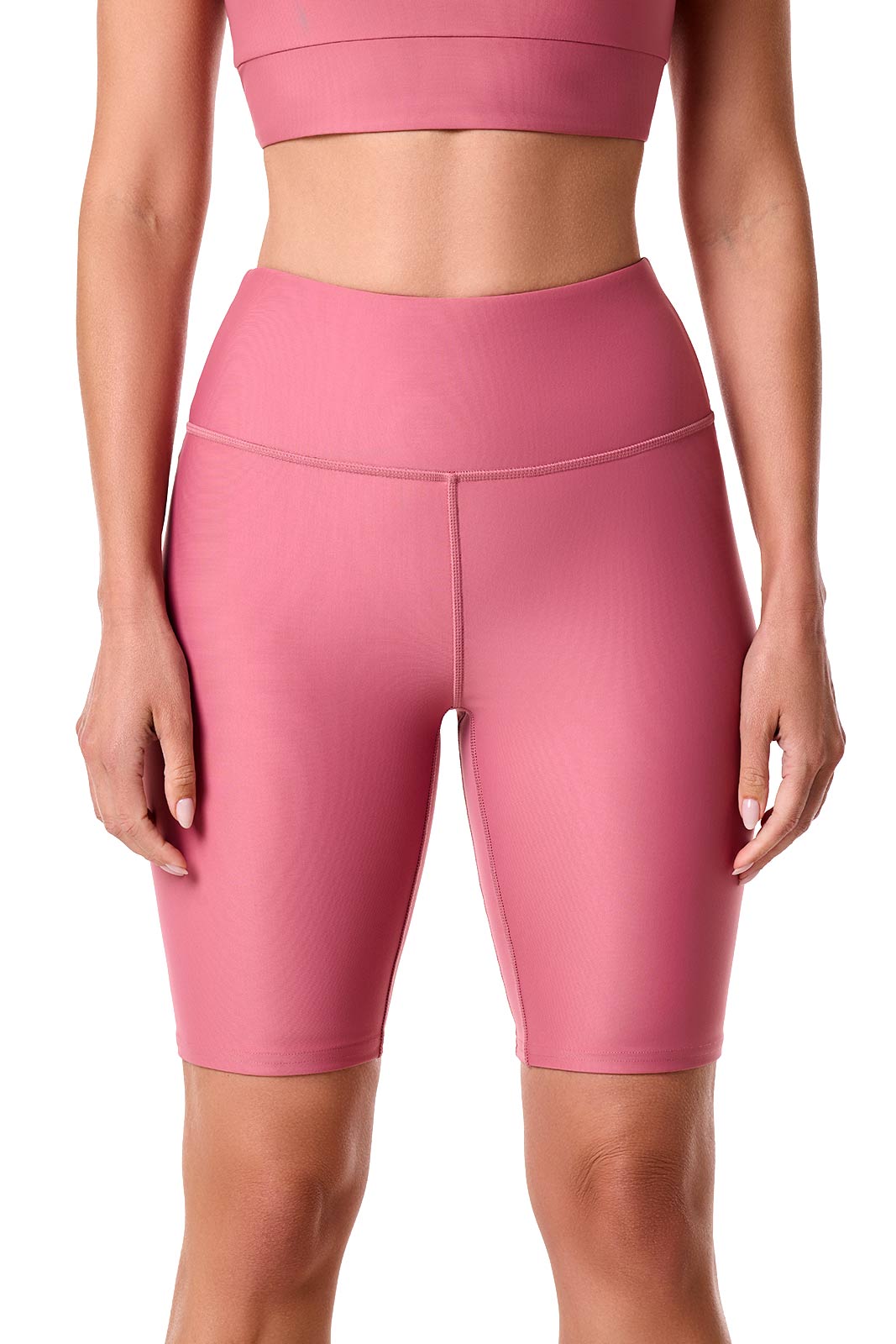 Women's Ocean Sculpt High Rise Swim Shorts | Terracotta Rose