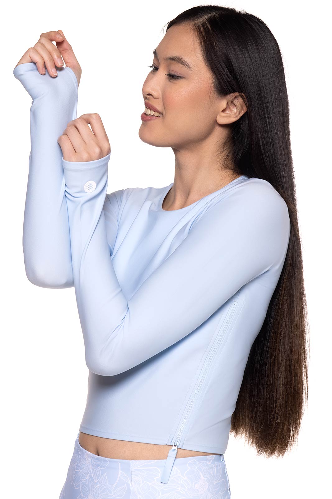 Women's Bayfront Rash Guard Bra Top | Skyride