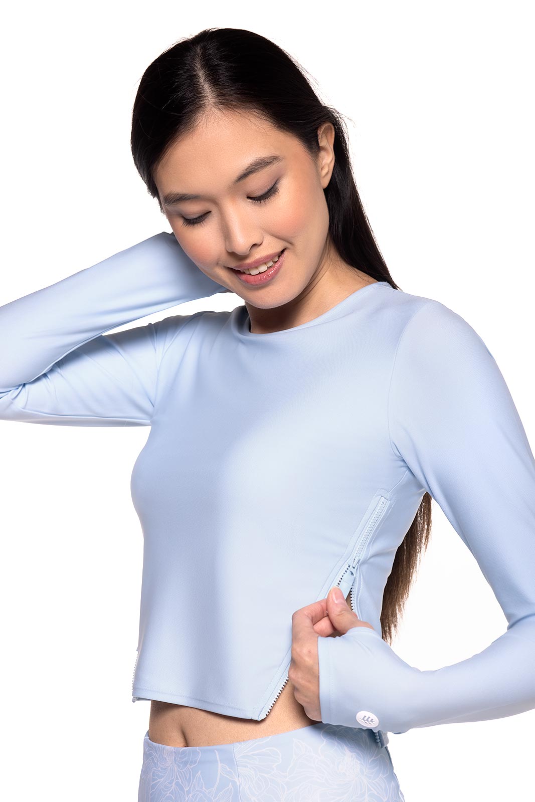 Women's Bayfront Rash Guard Bra Top | Skyride