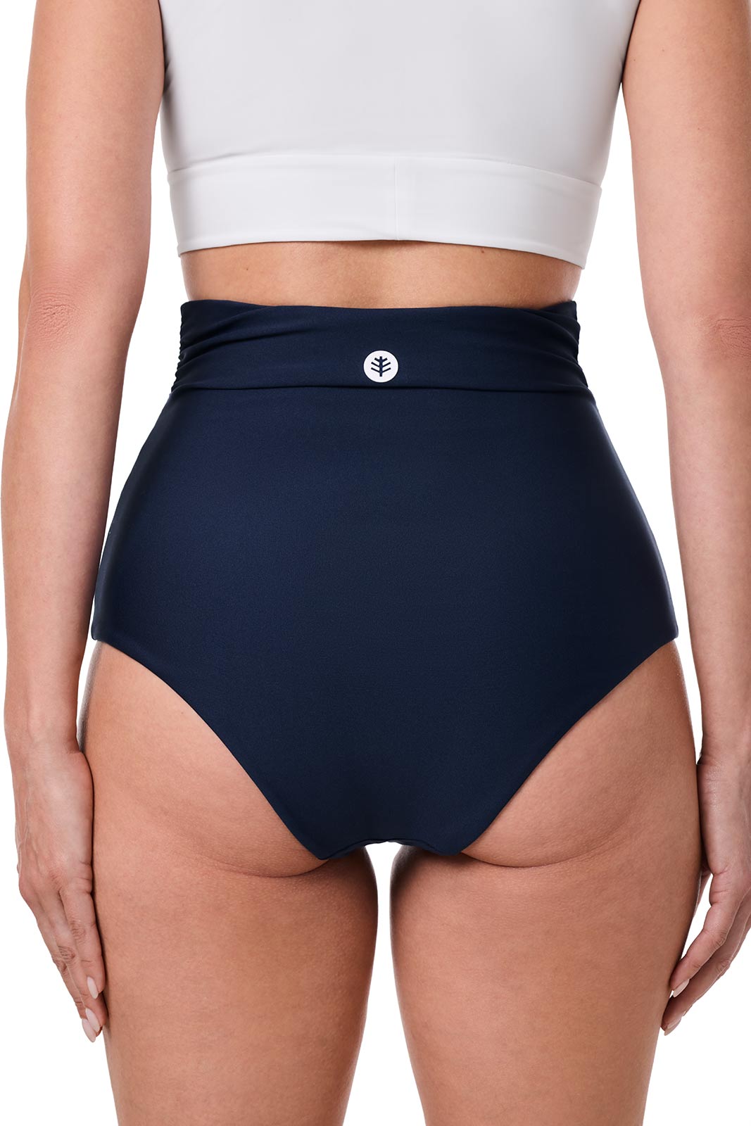 Women's Golden Isles Ultra High Rise Swim Bottom | Navy