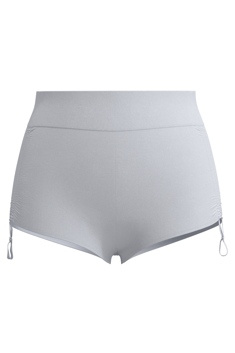 Women's Bayshore Ruched Swim Shorts | White