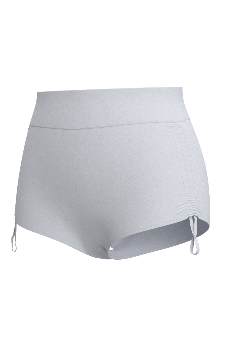 Women's Bayshore Ruched Swim Shorts | White