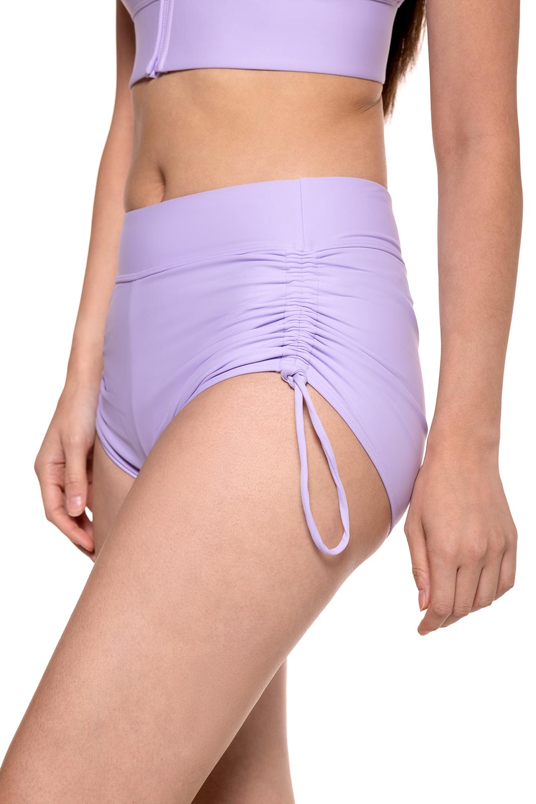 Women's Bayshore Ruched Swim Shorts | Lavendula