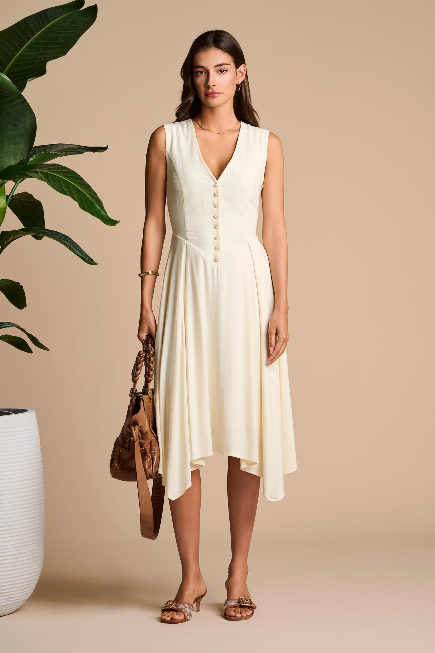 Women's Mott50 Monroe 2.0 Maxi Dress | Vanilla