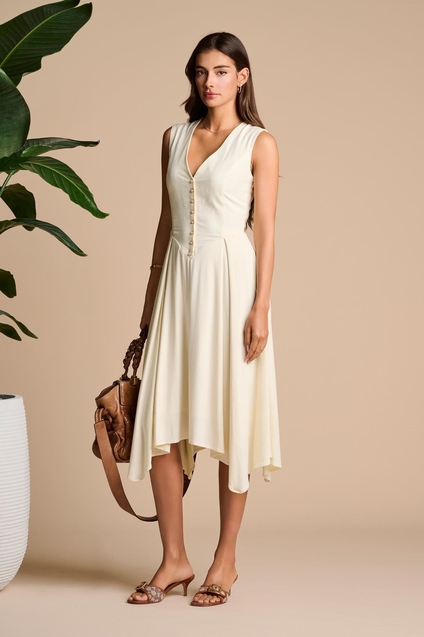 Women's Mott50 Monroe 2.0 Maxi Dress | Vanilla