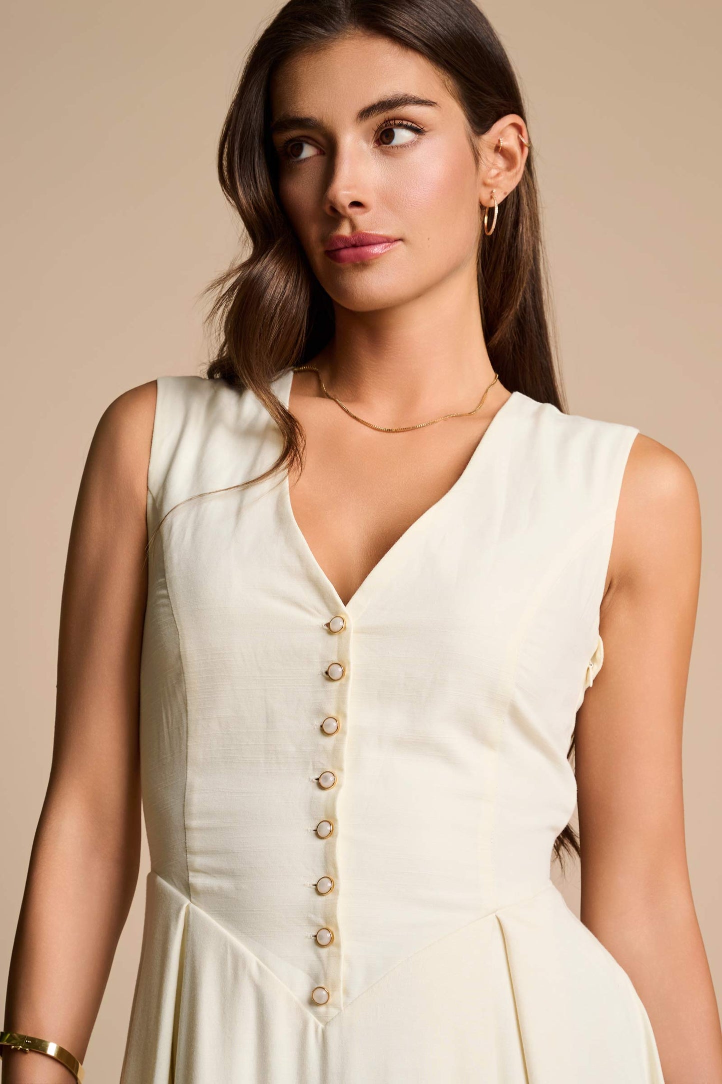 Women's Mott50 Monroe 2.0 Maxi Dress | Vanilla