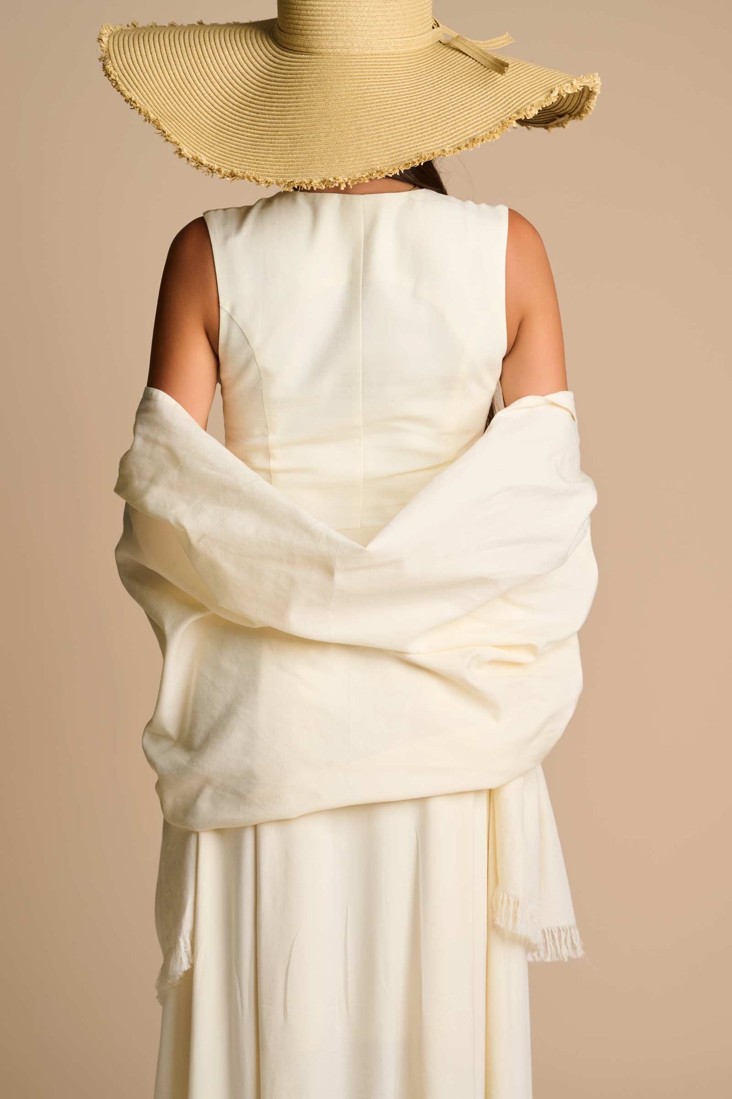 Women's Mott50 Melbourne Shawl | Vanilla