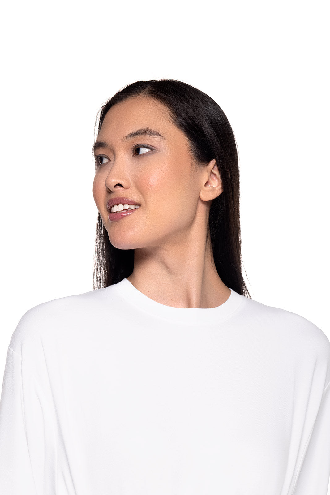 Women's Merrick Long Sleeve Tie Shirt | White