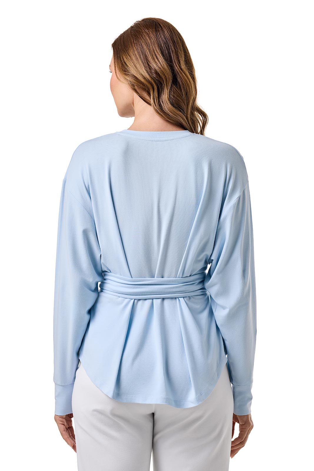 Women's Merrick Long Sleeve Tie Shirt | Skyride