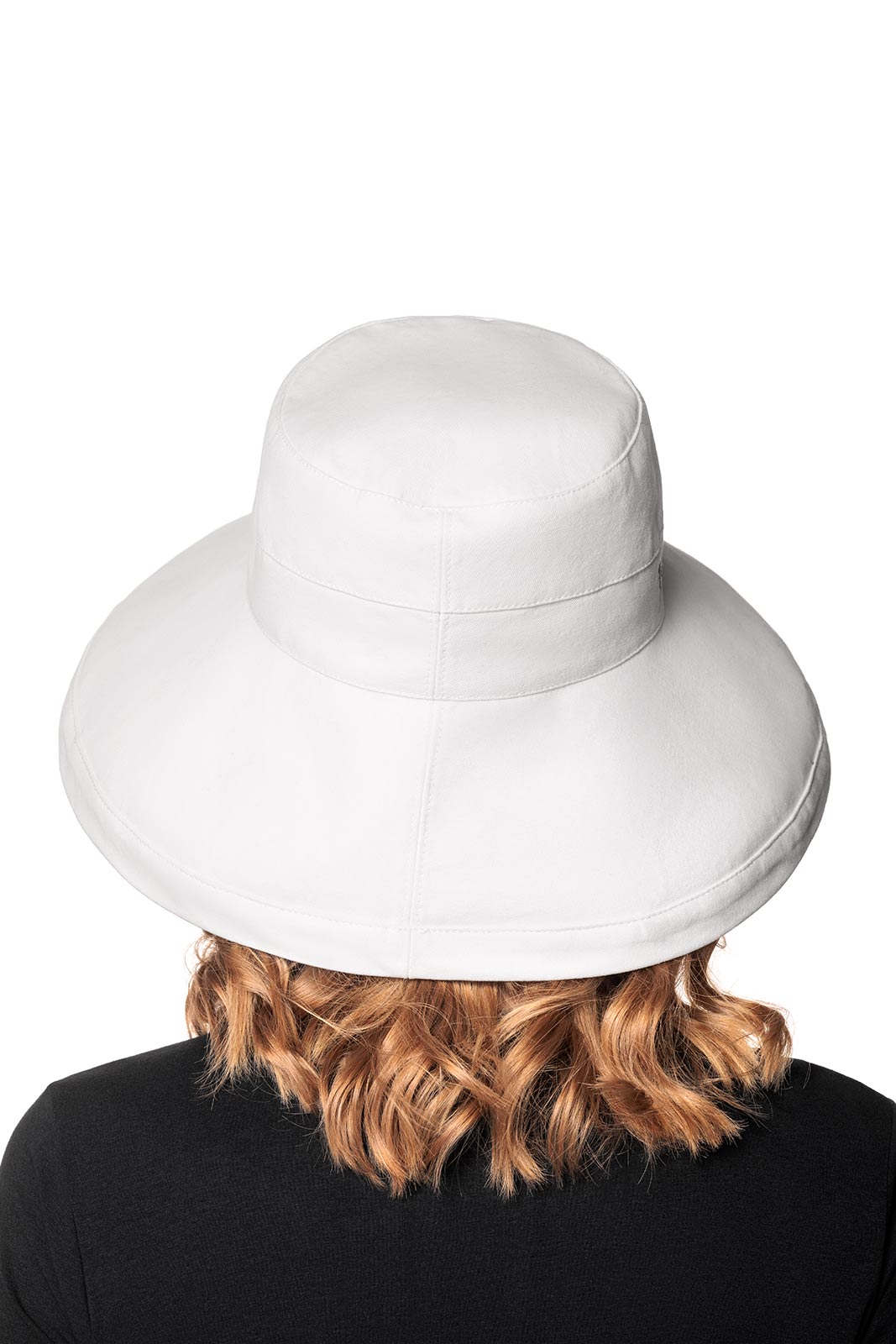 Women's Sydney Kettle Brim Cotton Hat | White