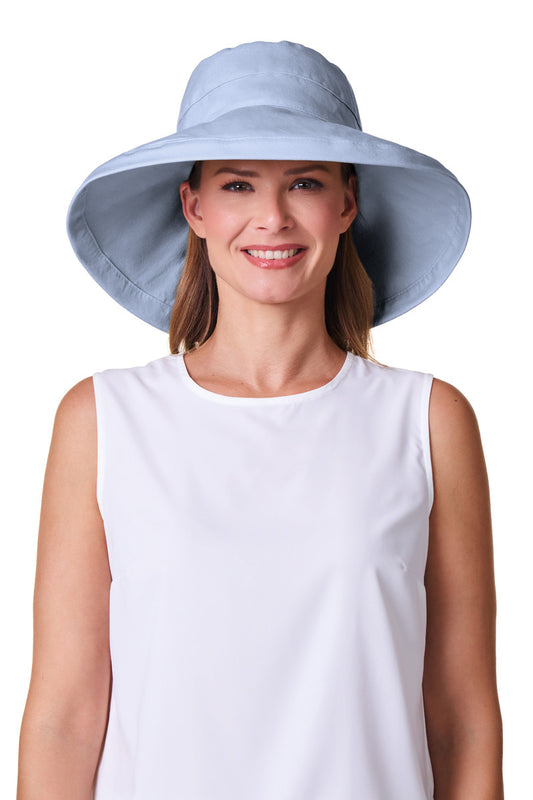 Women's Sydney Kettle Brim Cotton Hat | Periwinkle