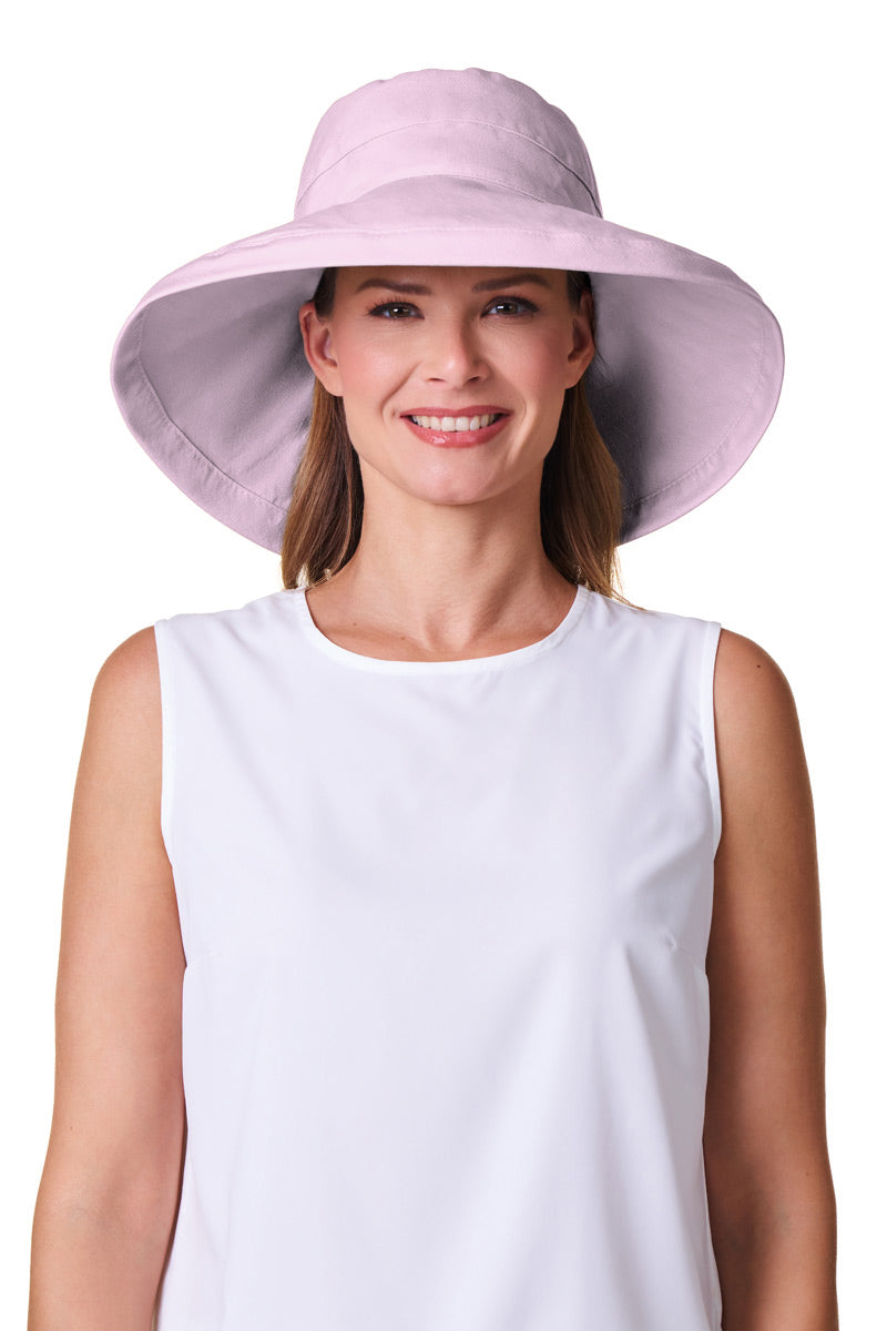 Women's Sydney Kettle Brim Cotton Hat | Powder