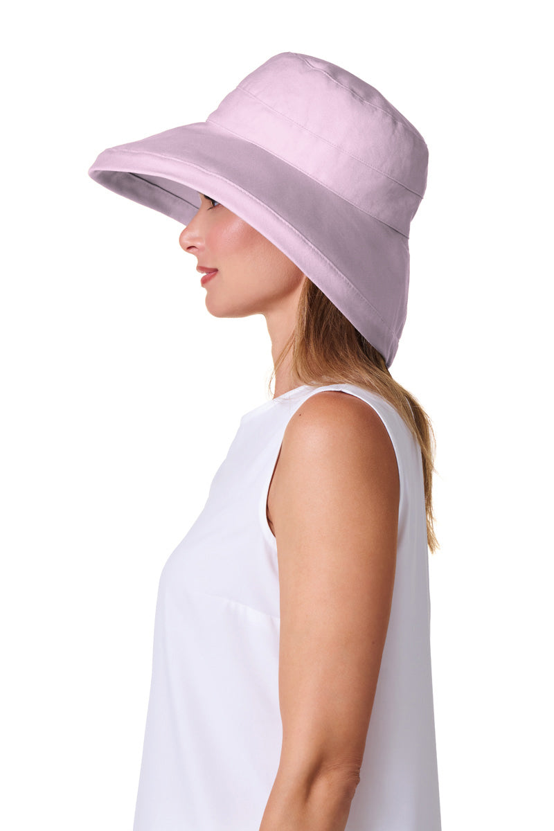 Women's Sydney Kettle Brim Cotton Hat | Powder