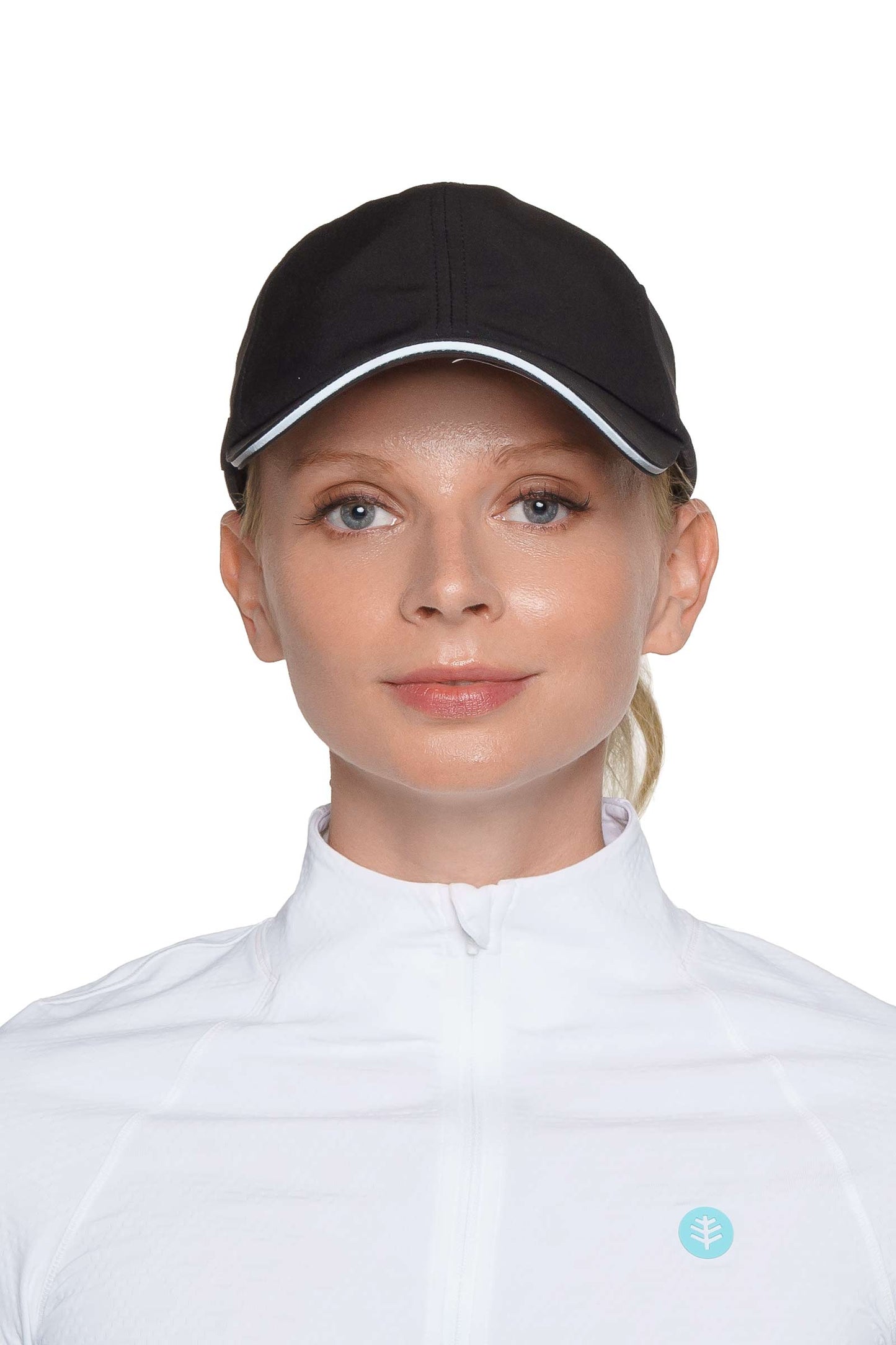 Unisex Racket Padel Ponytail Cap | Black