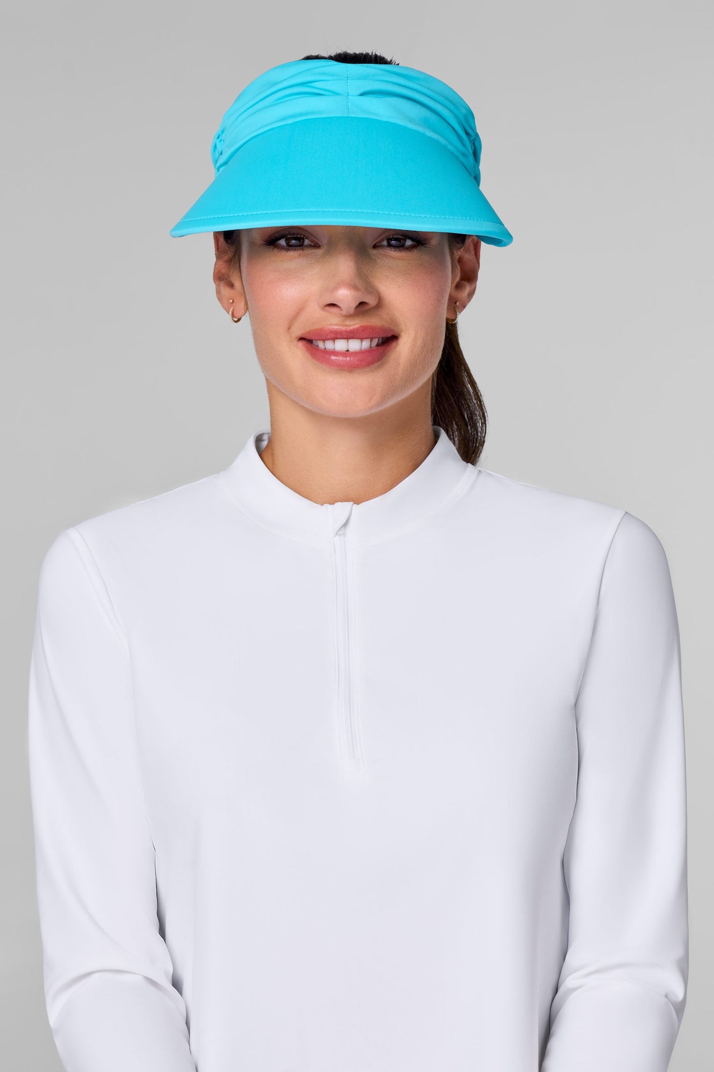 Women's Exuma Swim Visor | Blue Curacao