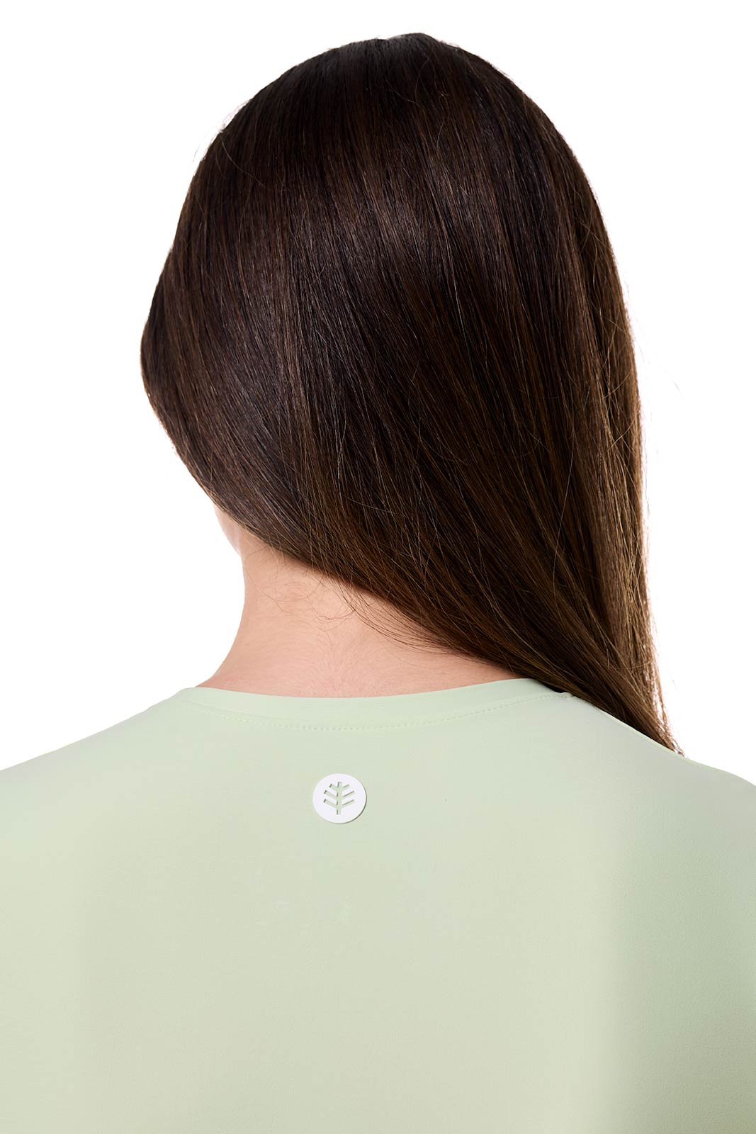 Women's Hibiscus Island Crop Swim T-Shirt | Seedling