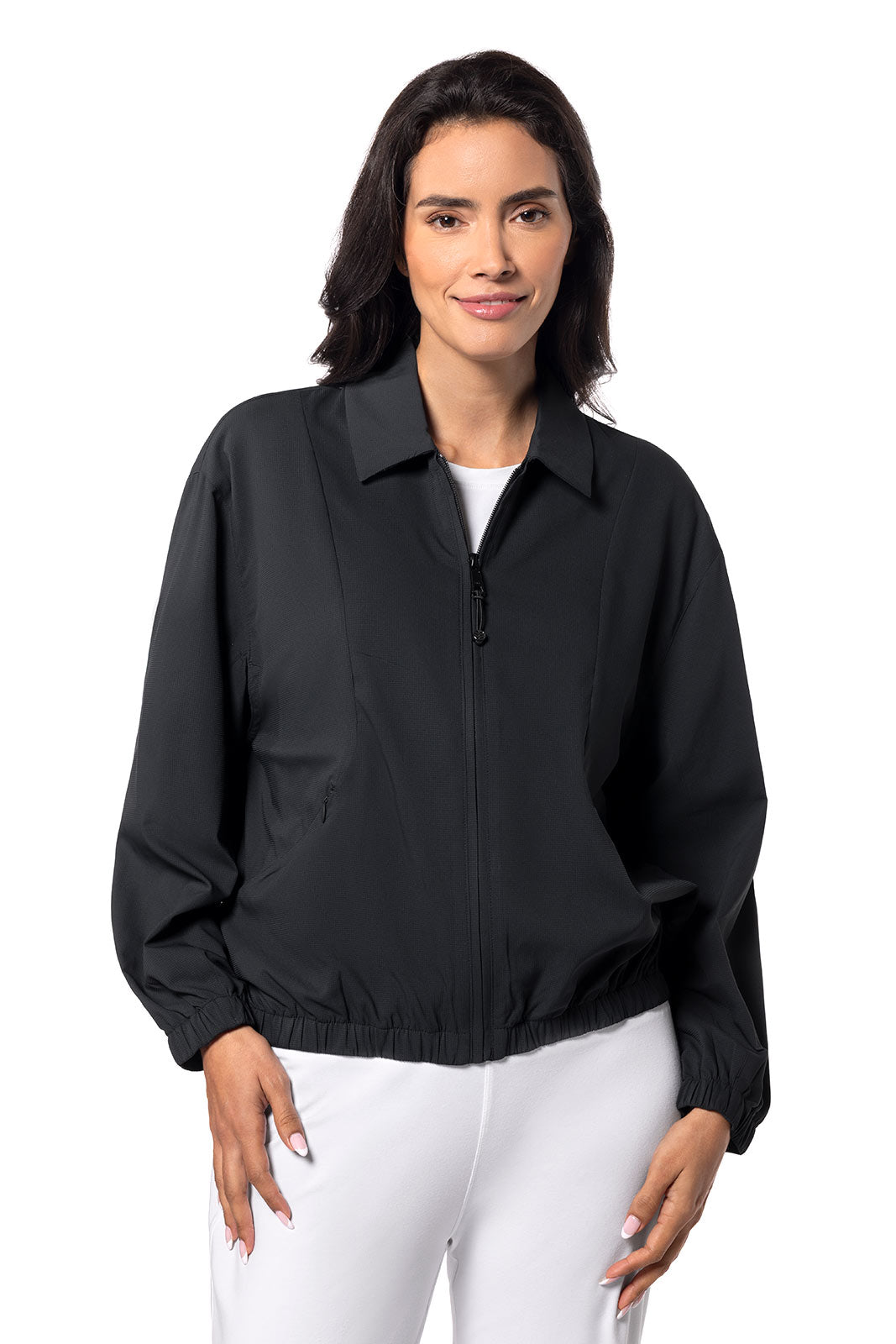 Women's Destin Travel Windbreaker | Black
