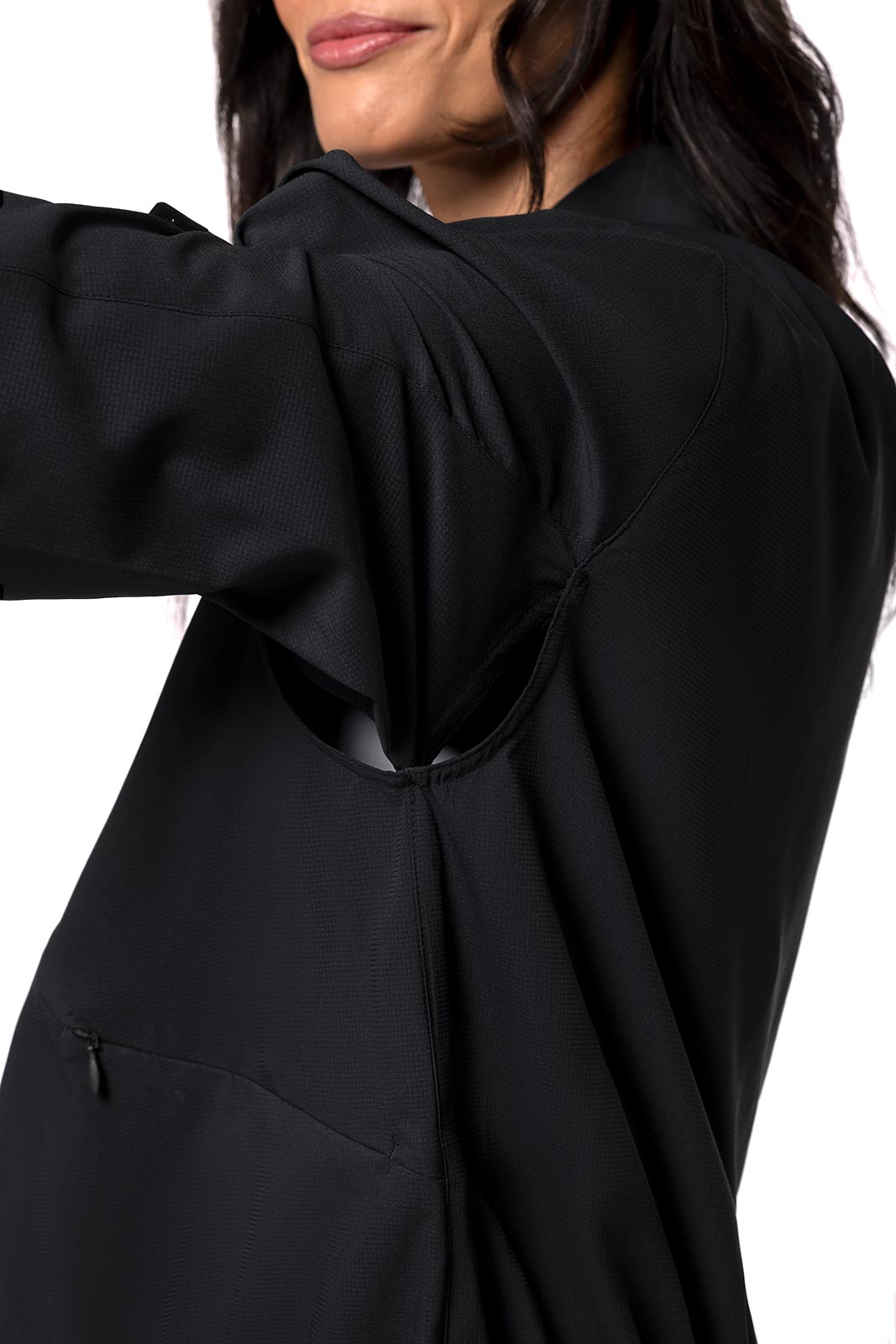 Women's Destin Travel Windbreaker | Black