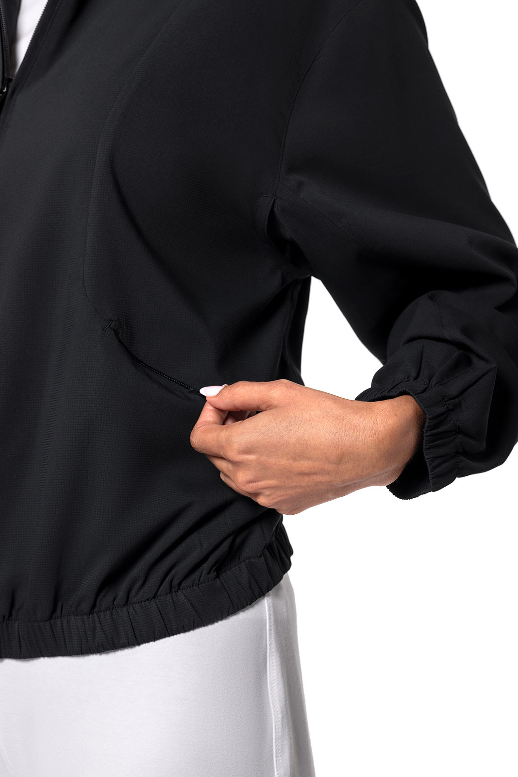 Women's Destin Travel Windbreaker | Black