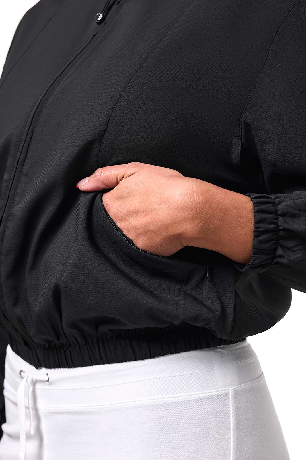 Women's Destin Travel Windbreaker | Black