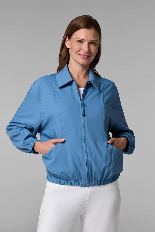 Women's Destin Travel Windbreaker | Blue Dusk
