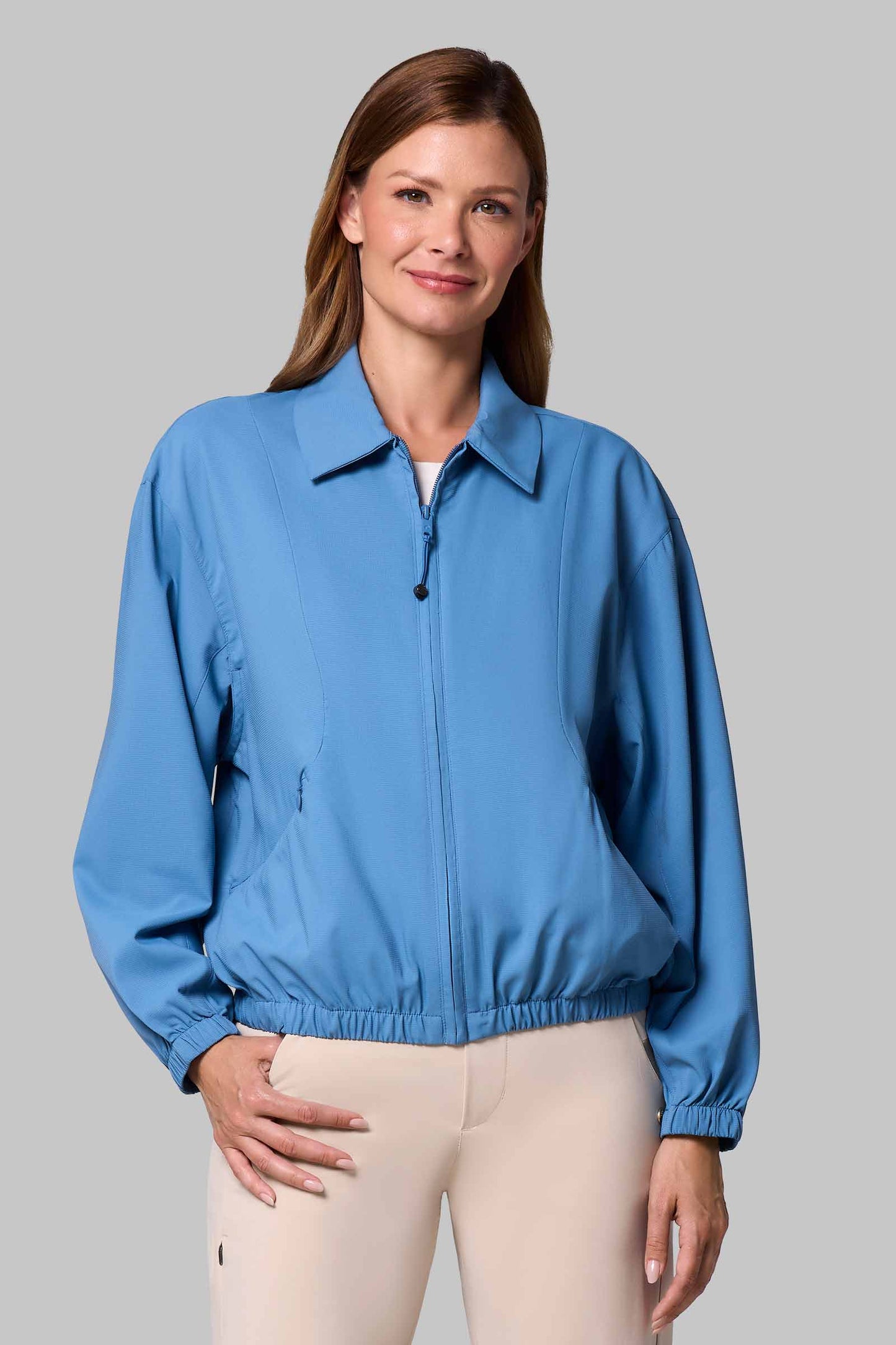 Women's Destin Travel Windbreaker | Blue Dusk