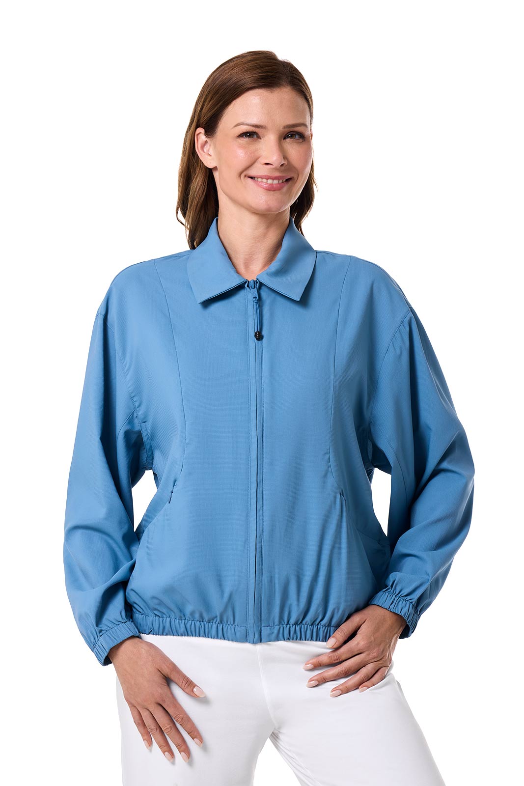 Women's Destin Travel Windbreaker | Blue Dusk